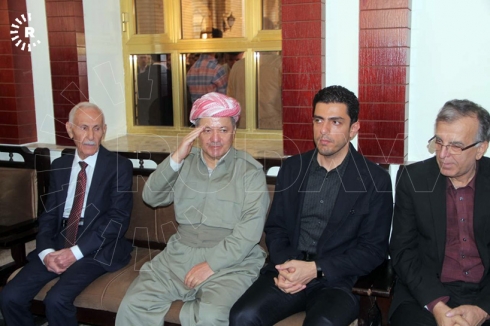 Barzanî beşdarî taziya cîgirê berê yê serokê PDKê bû